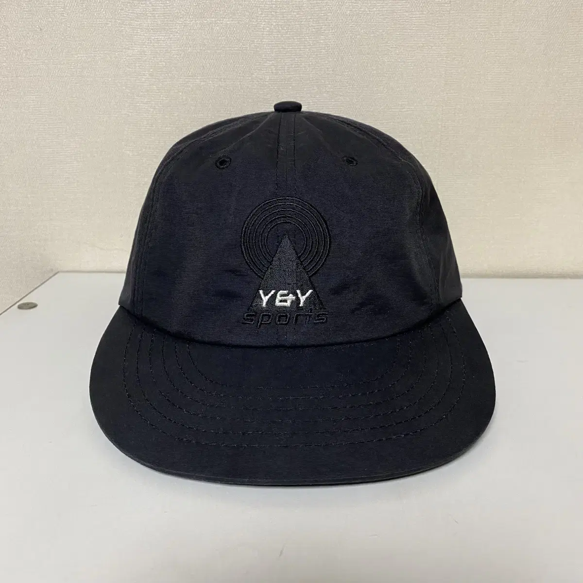인앤양 스포츠 로고 볼캡 모자 yin and yang 나이스 웨더