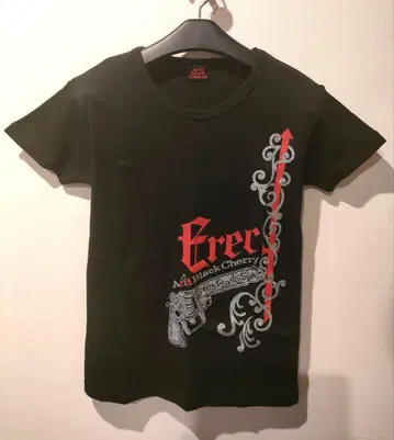 익명 배송 Acid Black Cherry 투어 셔츠 Erect