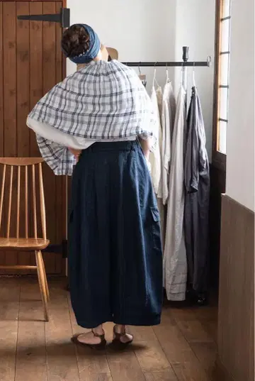 네스트로브 데님 배럴 팬츠 nest Robe 완판