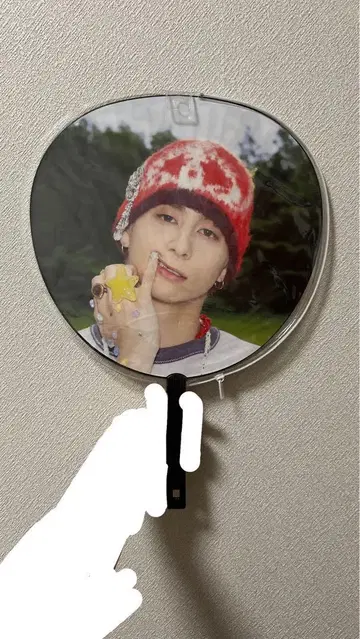 니시 코토히토 부채 팬 네이비