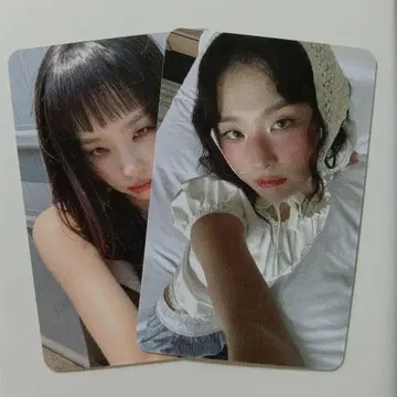 Red Velvet TILT 트레이딩 카드 설기