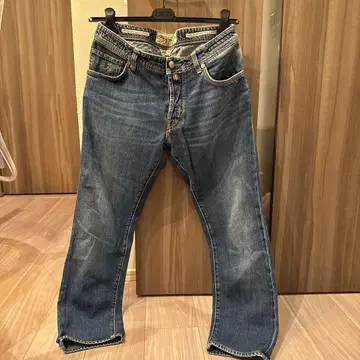 JACOB COHEN 스트레이트 데님 블루