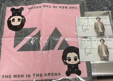아카니시 젠 N/A 복권 캔뱃지 타월