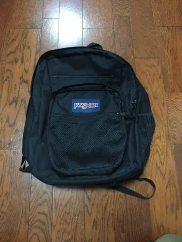 JANSPORT 백팩 블랙 메쉬