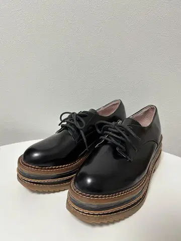 제프리 캠벨 36(23cm 상당) 통굽 가죽 옥스퍼드 신발