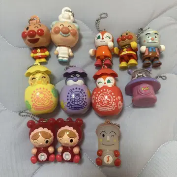 호빵맨 두근두근 계란 치키치키 호빵맨 빛나는 가샤 세트