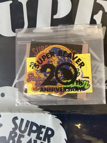 SUPER BEAVER 스티커 세트 20th ZOZO 마린 스타디움
