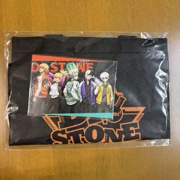 Dr.STONE 빌리지 뱅가드 엽서 포함 부직포 백