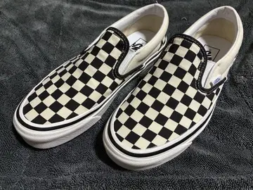 VANS 애너하임 팩토리 98DX 슬립온 25.5cm 체커