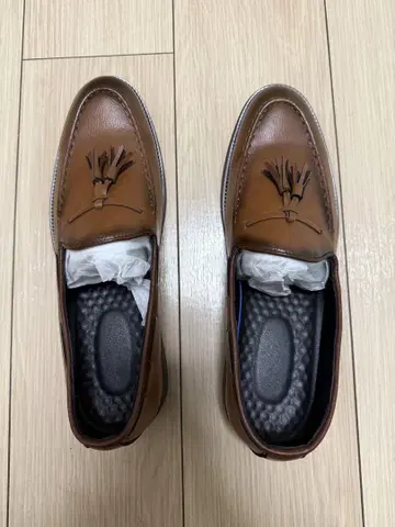 브라운 가죽 로퍼