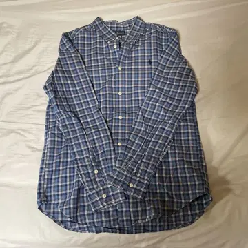 Ralph Lauren 체크 무늬 긴팔 셔츠 XL