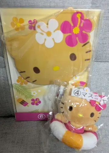산리오 복권 헬로키티 비치 마스코트, 손거울 세트