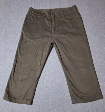 Comfy OUTDOOR GARMENT 크롭 팬츠 블랙