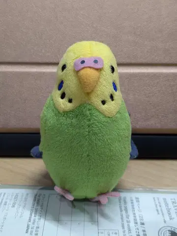 세키세이 잉꼬 클립이 달린 봉제 인형 세키구치