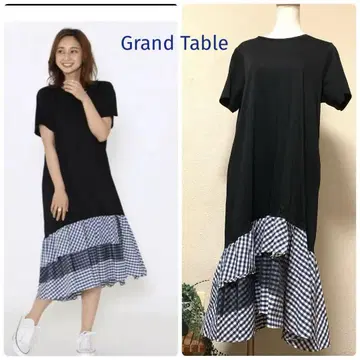 Grand Table 그랜터블 스트레치 절개 원피스 [9호]