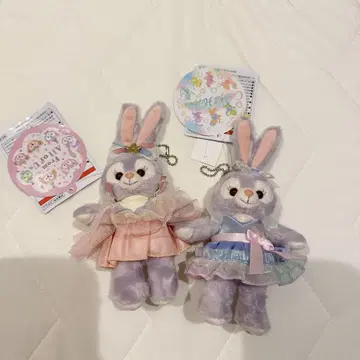 스텔라루 봉제 인형 배지 2개 세트