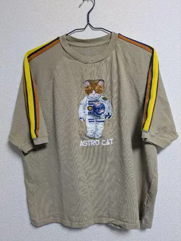 graniph ASTRO CAT 반팔 티셔츠 베이지