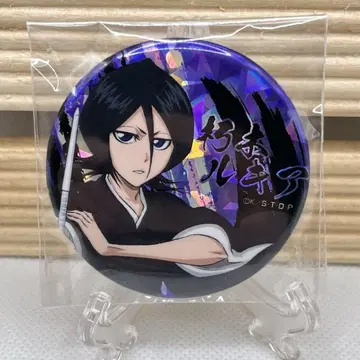 BLEACH 홀로그램 캔뱃지 소매 화이트 후목 루키아