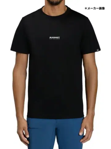 MAMMUT 마무트 아시아 핏 티셔츠 블랙 M