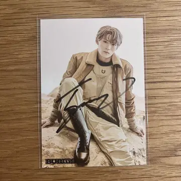 BUDDiiS TAKUYA 오오츠키 타쿠야 브로마이드 사인