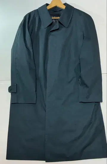 나일론 롱 코트