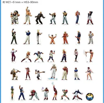 KOF 97 PIXEL 아크릴 스탠드 승리 (총 35종)