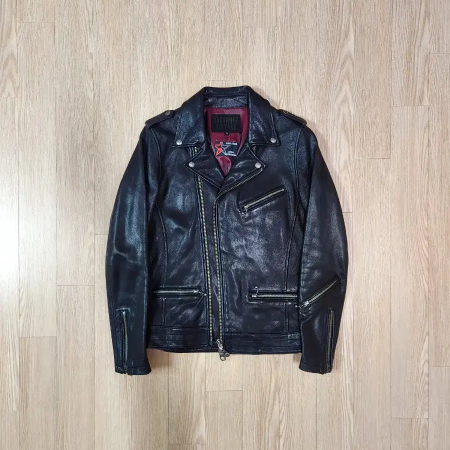 Japanese Brand Jack Rose Goat Leather Puffer (M) JACKROSE goat