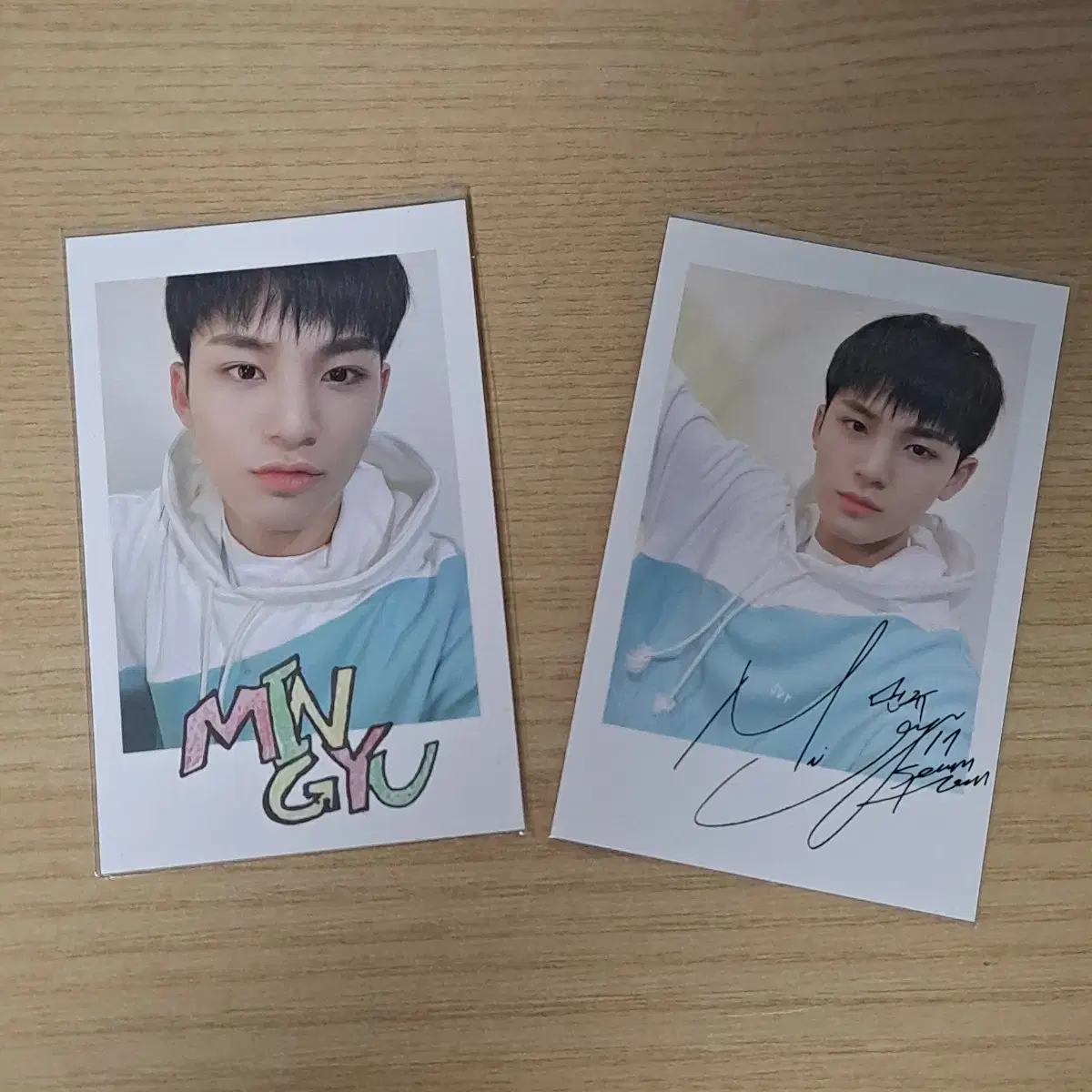 Seventeen Mingyu Caratland Polaroid Set wts