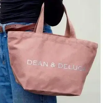 DEAN & DELUCA 자선 토트백 코랄 S 사이즈