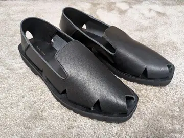 Hender Scheme Gurkha 블랙 샌들 사이즈 4