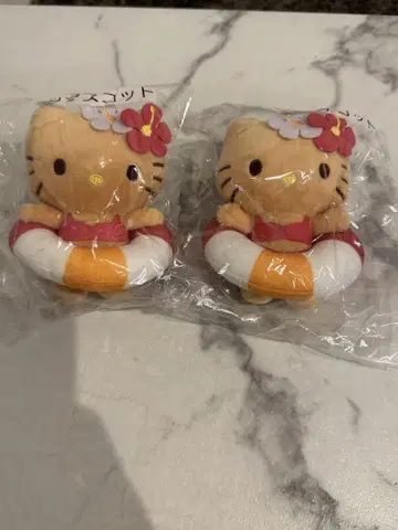 일광화상 키티 키링 마스코트 2개 세트