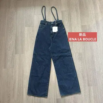 새상품 IENA LA BOUCLE 하이 에스트 허리 데님 팬츠 38