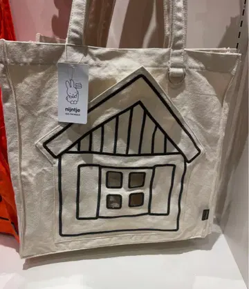 하우스텐보스 한정판 미피 집 토트백