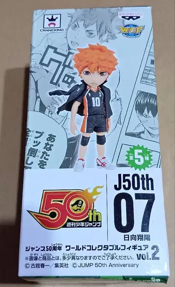 히나타 쇼요 월드 컬렉션 점프 50주년 하이큐 피규어 히나타