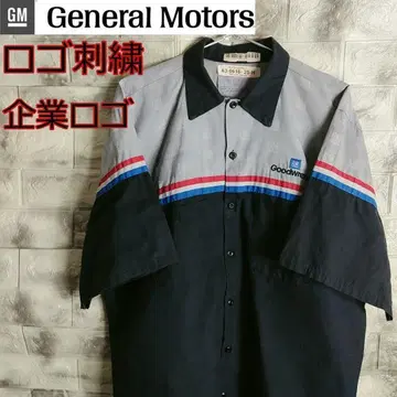 기업 로고 GM 제너럴 모터스 워크 셔츠 TS-131