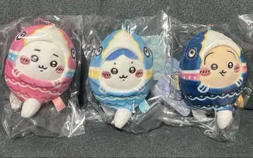 코이노보리 마스코트 치이카와 (먼작귀) 하치와레 토끼 3개 세트