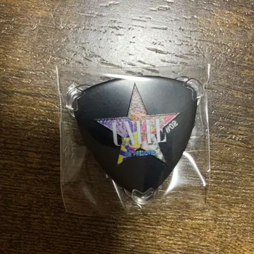 B'z UNITE #02 가챠 피크 배지 블랙