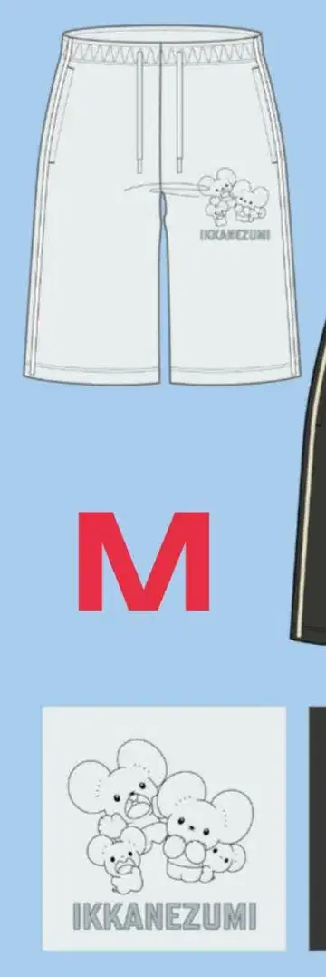 포켓몬스터 포켓몬 이카네즈미 DRY 메쉬 숏 팬츠 M