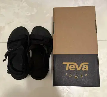 Teva HURRICANE VERGE 허리케인 버지 23cm 블랙