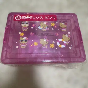 일광화상 키티 Hello Kitty 수납 박스 핑크