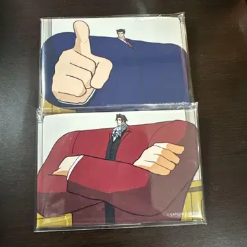 역전재판 카쿠 복권 나루호도 류이치 미츠루기 레이지 캔뱃지