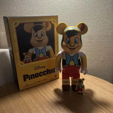 베어브릭 피노키오 400% 및 100%