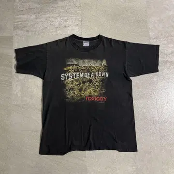 페드 System Of A Down XL 티셔츠 Nirvana