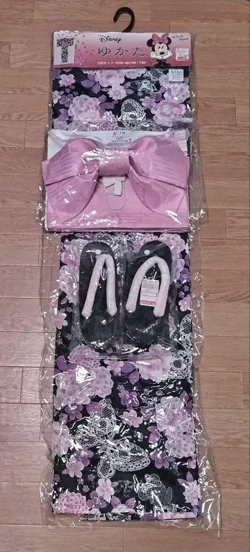 미니 유카타 레이스 패턴 3개 세트