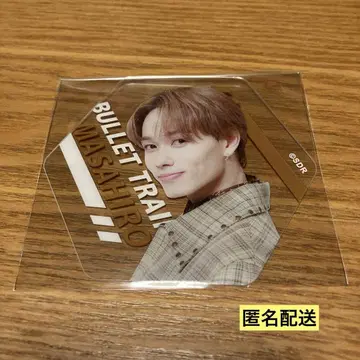 초특급 마루이 화이트 초코 샌드 클리어 코스터 마사히로