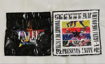B'z unite 가챠 파이버 타월 2장 세트
