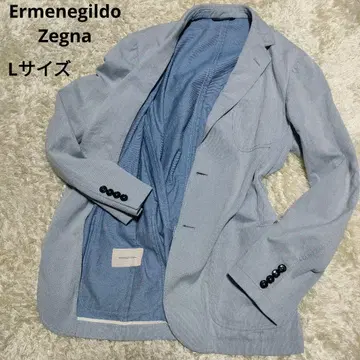 에르메네질도제냐 코튼 자켓 오피스 캐주얼 L