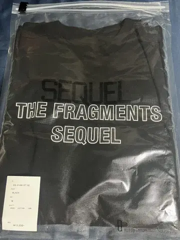 SEQUEL 시퀄 티셔츠 fragment