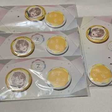 니지산지 7주년 카자카즈토 캔뱃지