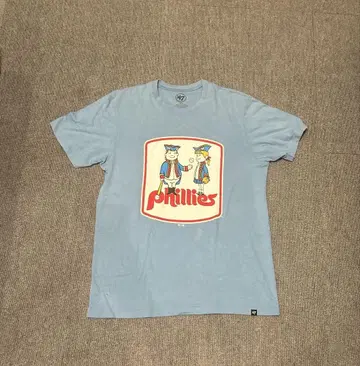 구제 의류 티셔츠 Mitchell & Ness 미첼 앤 네스 스카이블루